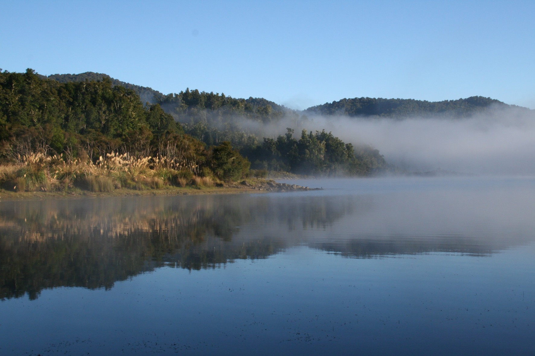 Lake Waikaremoana, early morning