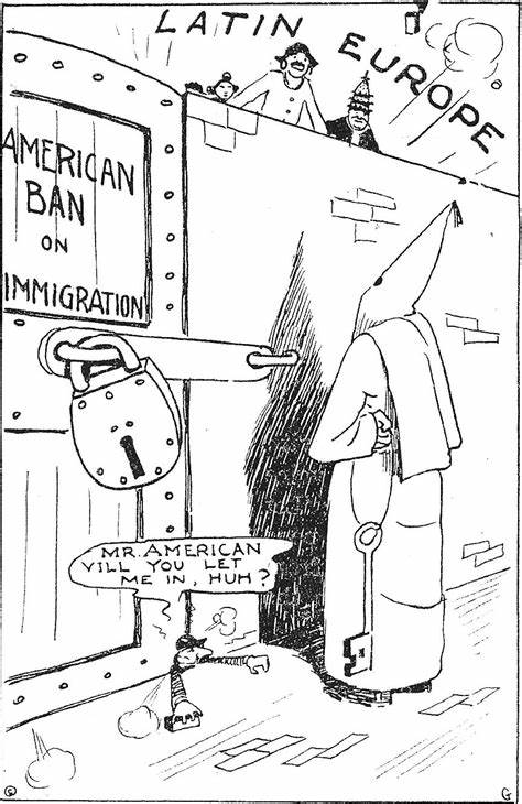 The KKK of the 1920s, and Fascism
